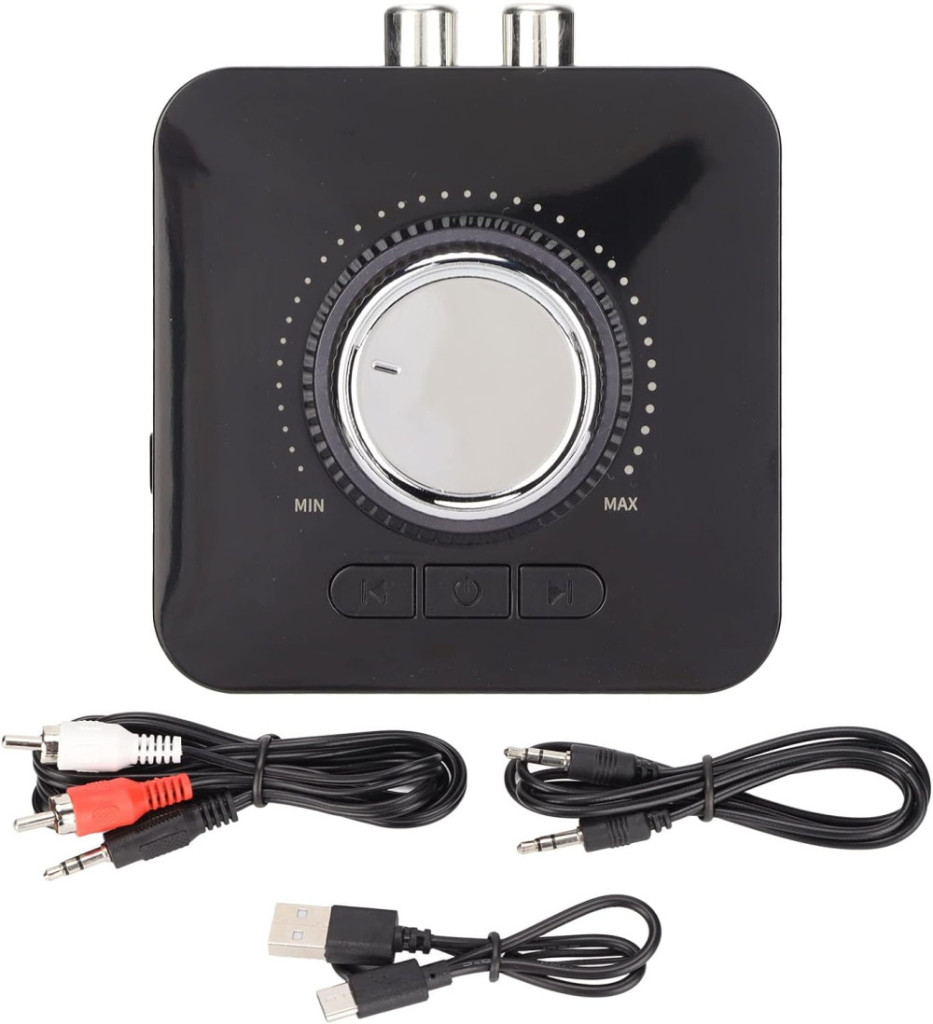 Univerzálny audio bluetooth vysielač a prijímač 2v1